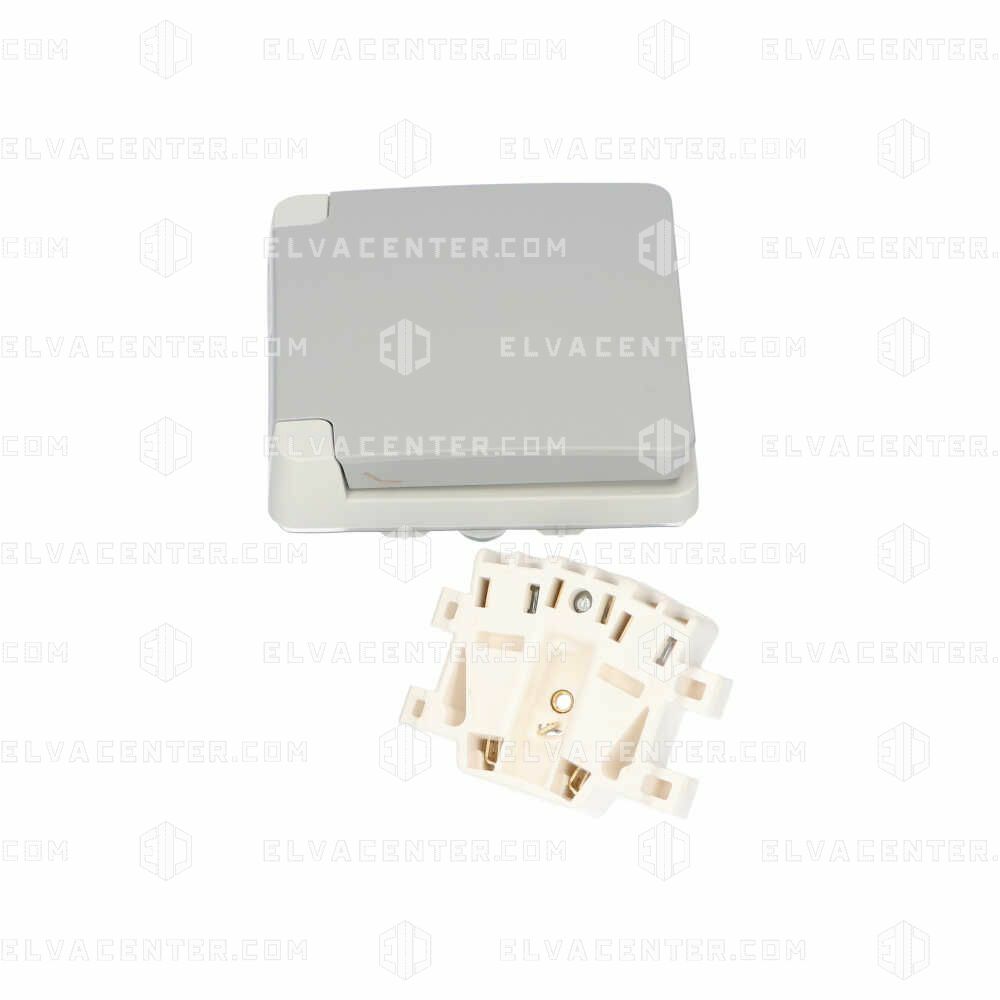 Kopp HK 05 wandcontactdoos mat zwart