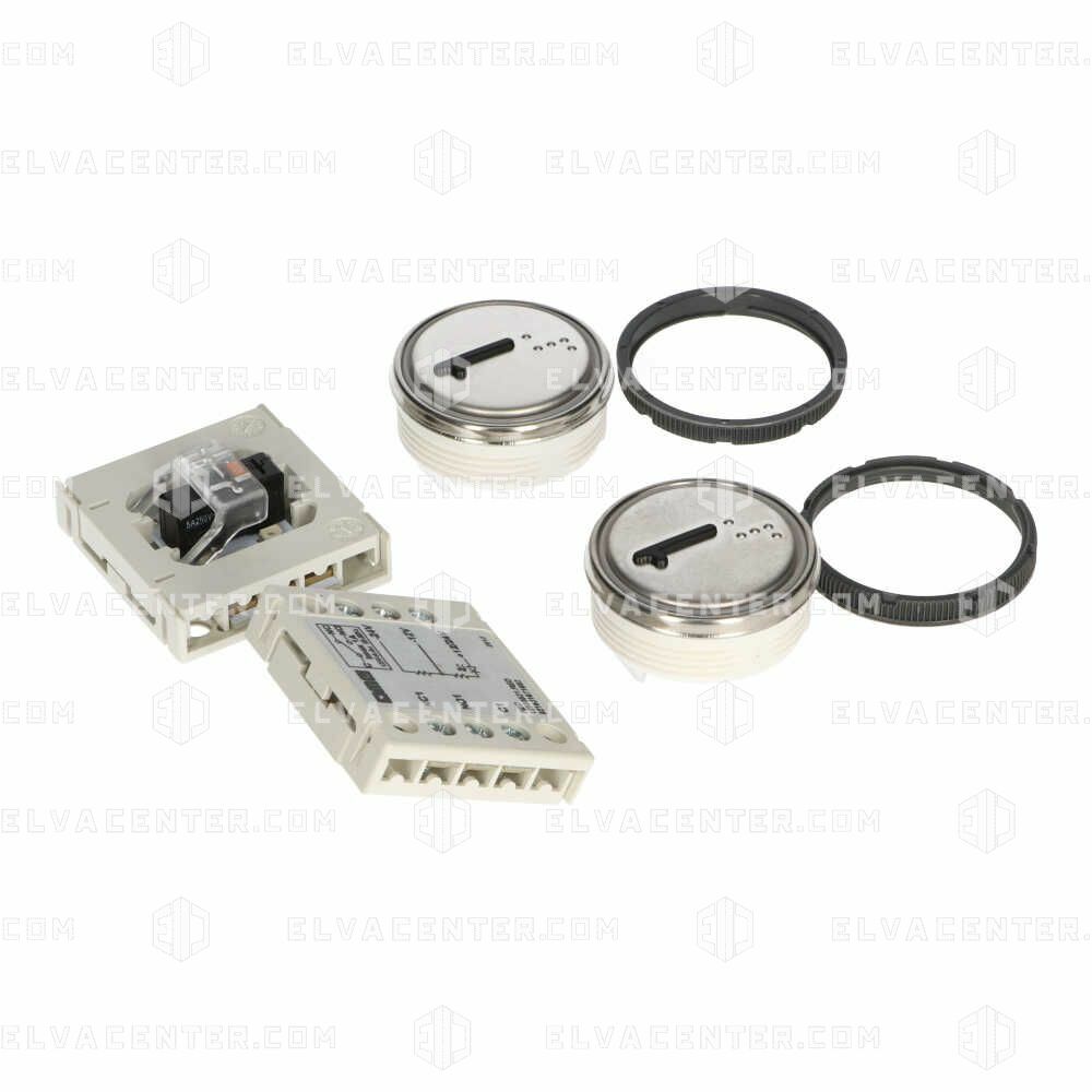 Felesa, Drukknop: MACRO – KOOI – 24V – schroef – Led rood – gravure 1