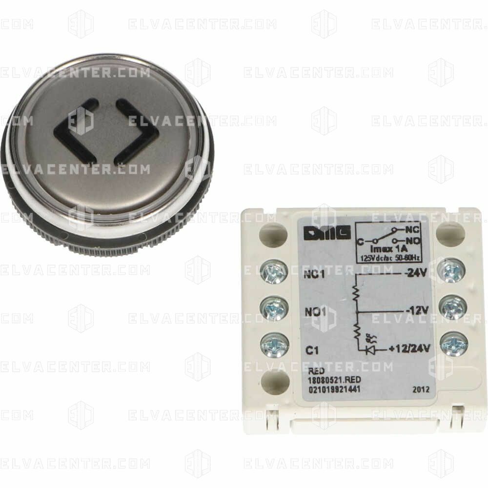 Felesa, Drukknop: MACRO – BORDES – 24V – schroef – 2 pijlen