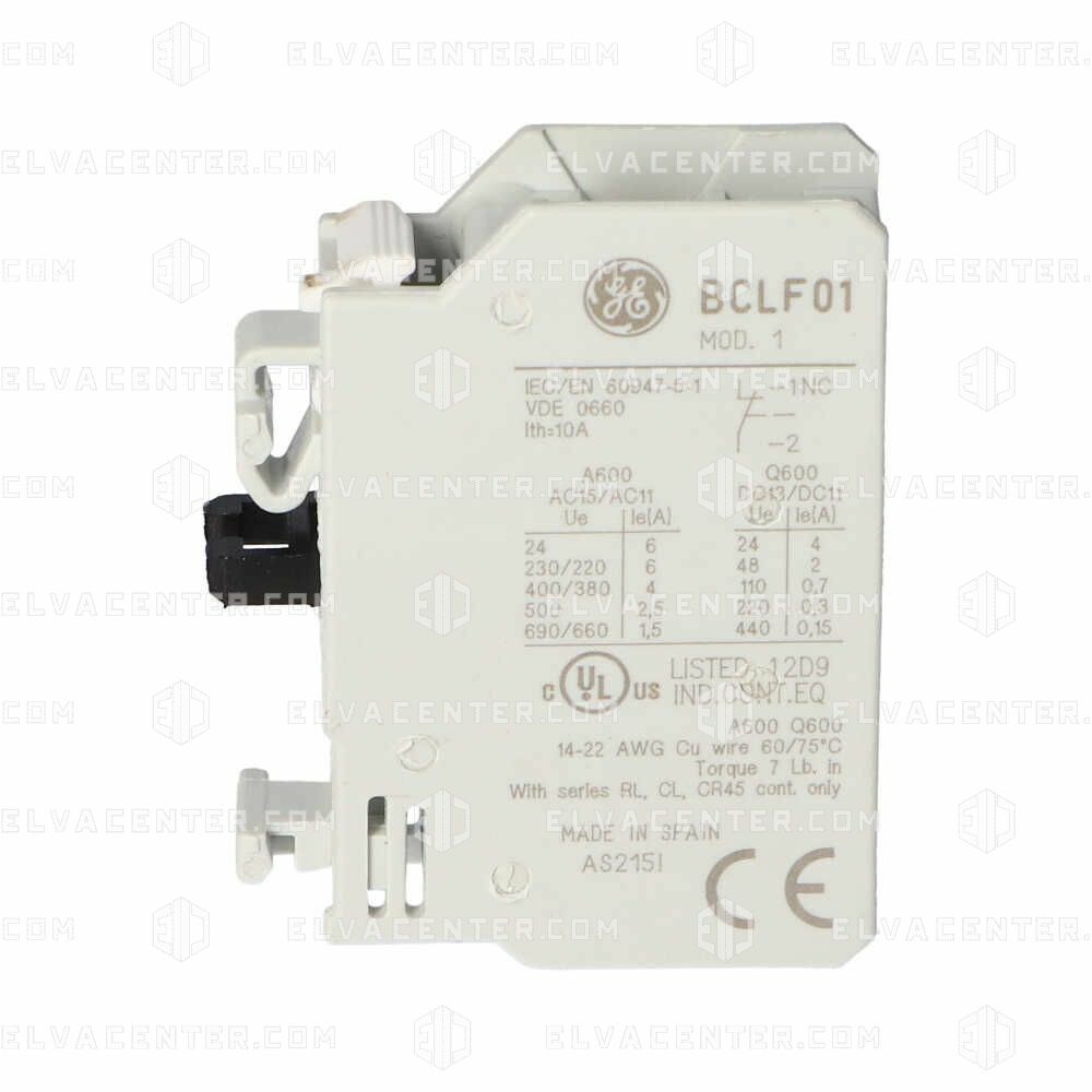 Sea, Hulpcontact General Electric – frontaal – BCLF01