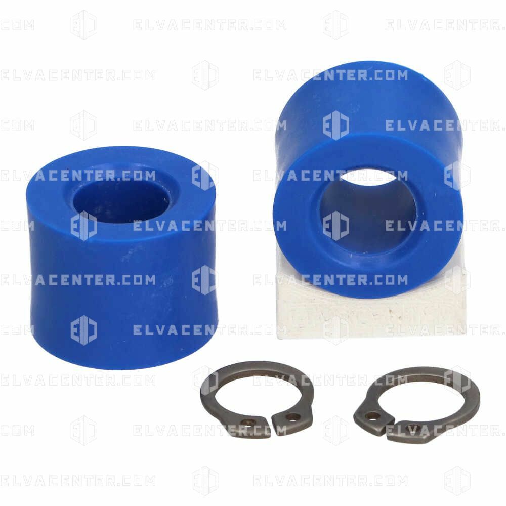 Sematic, doors: lock stop roller - rond (L = 16 mm) - set van 2 stuks ...