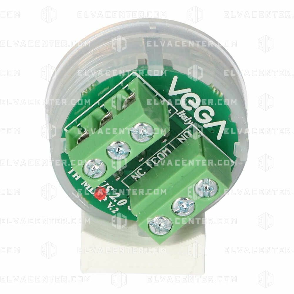 Vega, Drukknop Venus Light 2.0 – Rood