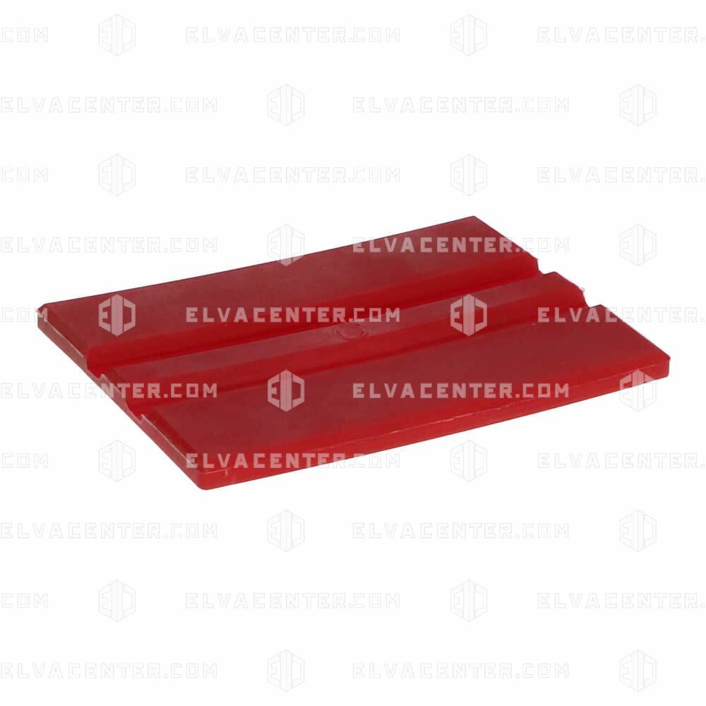 ACLA, leidslof: FSF-9-K INSERT ACLATHAN KH RED 100x20x30 mm – groove 9,5