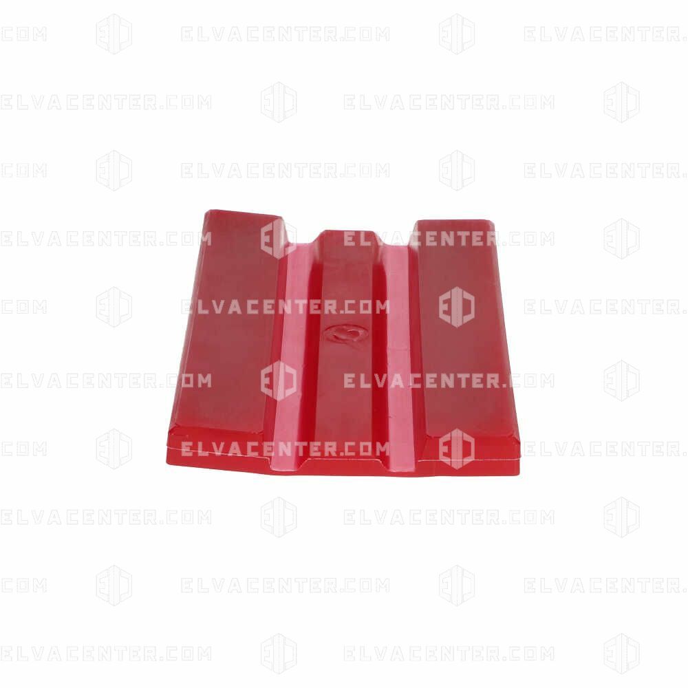 ACLA, leidslof: FSF-9 INSERT ACLATHAN KH RED 140×29,5×30 mm – groove 9.5 mm