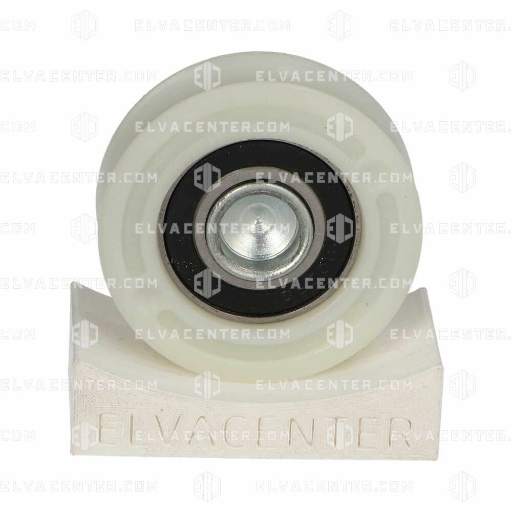 Fermator, Excentrisch wiel (onder) – Ø 48mm (kooideur VVVF + mech model)