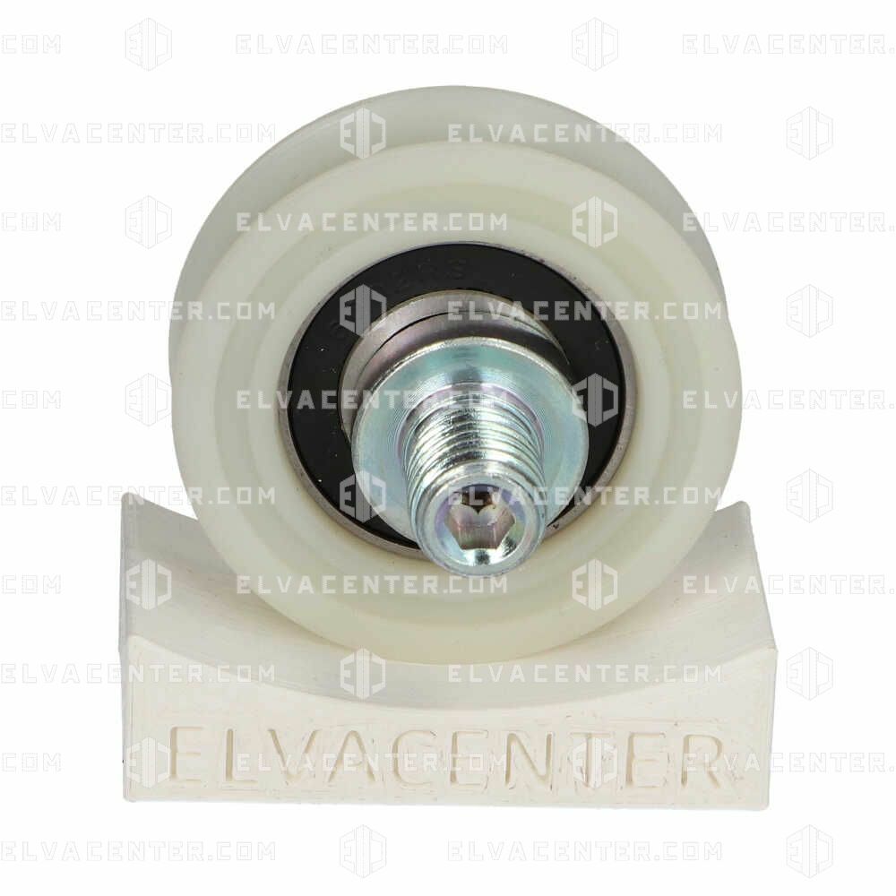 Fermator, Excentrisch wiel (onder) – Ø 48mm (kooideur VVVF + mech model)