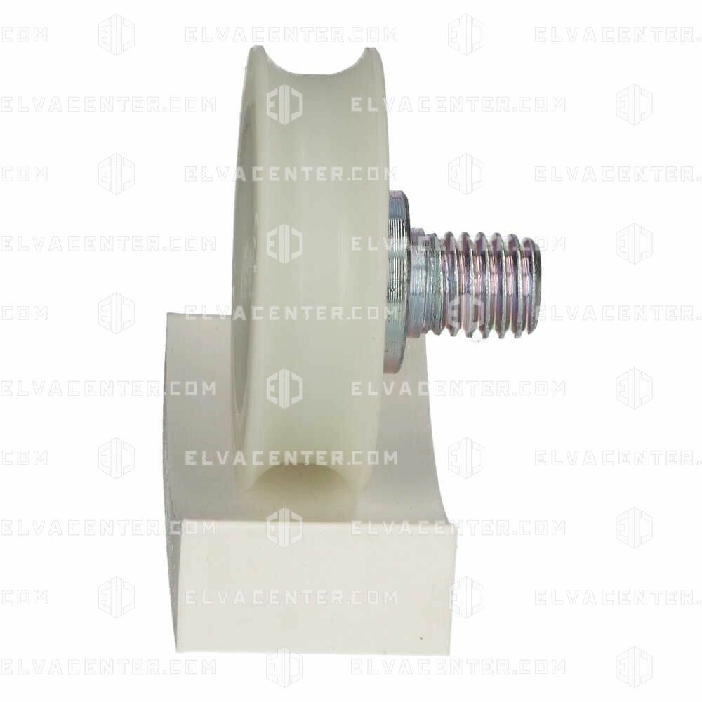 Fermator, Excentrisch wiel (onder) – Ø 48mm (kooideur VVVF + mech model)