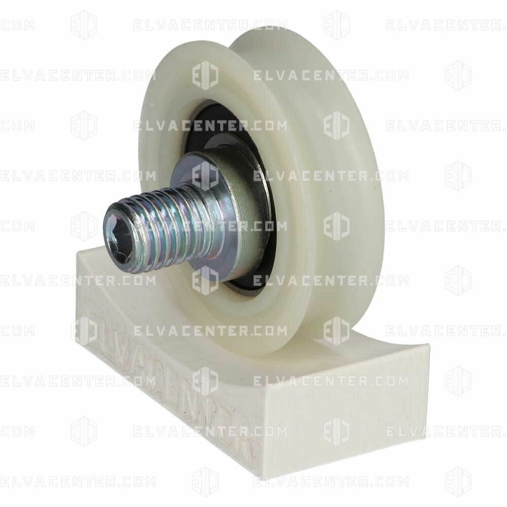 Fermator, Excentrisch wiel (onder) – Ø 48mm (kooideur VVVF + mech model)