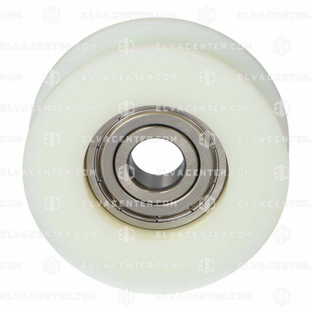 Forsid, door roller Ø58