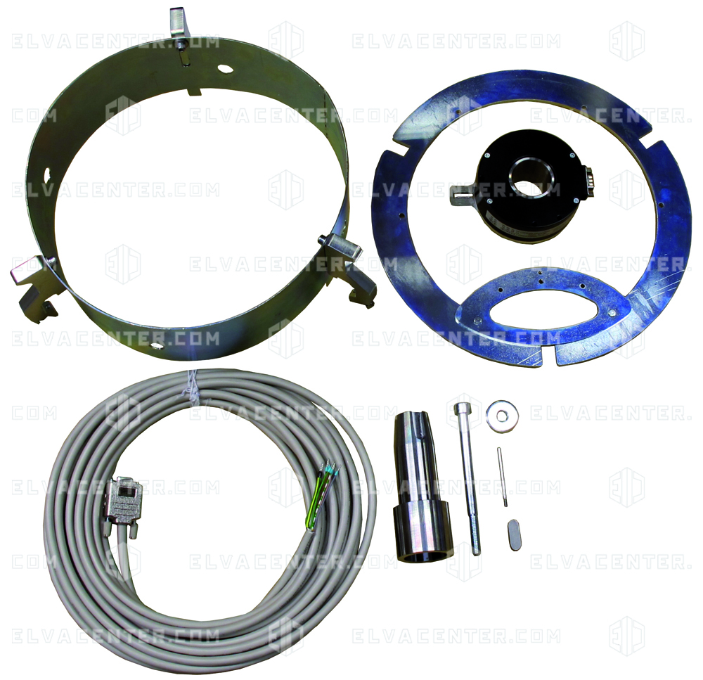 007036 - Mounting kit Otis 11VTR with encoder for KEB