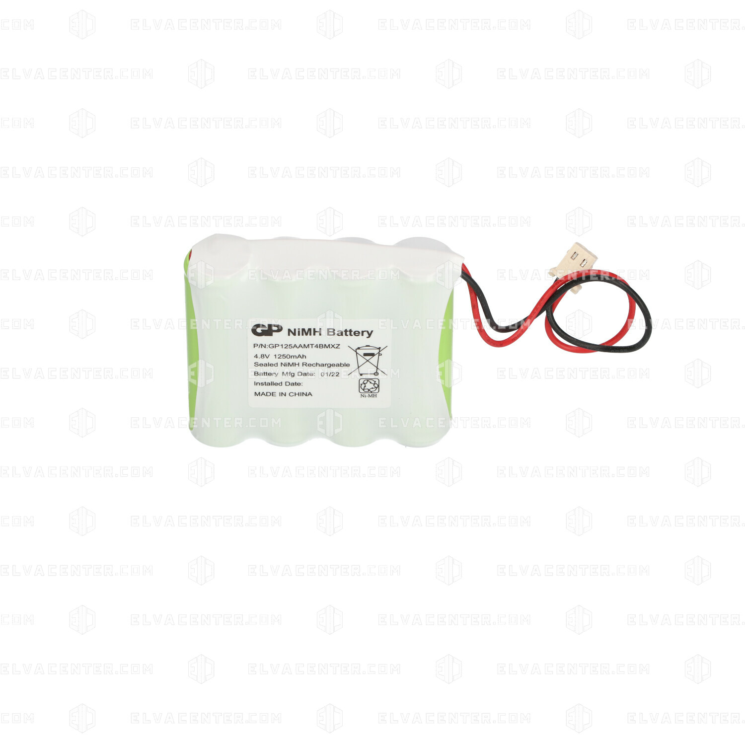 Fältcom, Battery for GSM Gateway 102236 - NiMh - 4,8VDC - 1250mAh