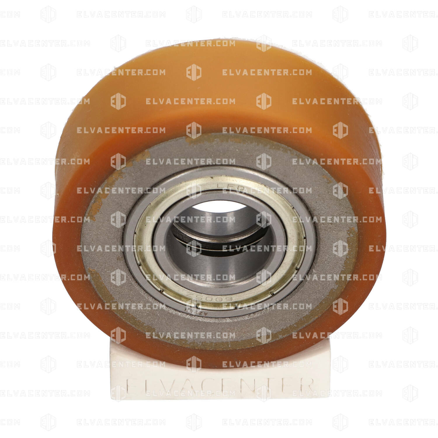 ACLA, Caster: Roller of ACLATHAN / VULKOLLAN - Ø80/25 x 30 mm - 2x 6005-ZZ + SPACER
