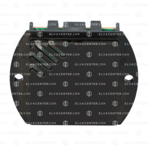 Cea, Full push button QD37, yellow LED 24 Vdc, blank