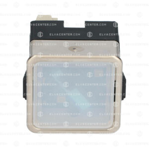 Elmi, Push button RP42 - NO/NC - yellow LED - without plate