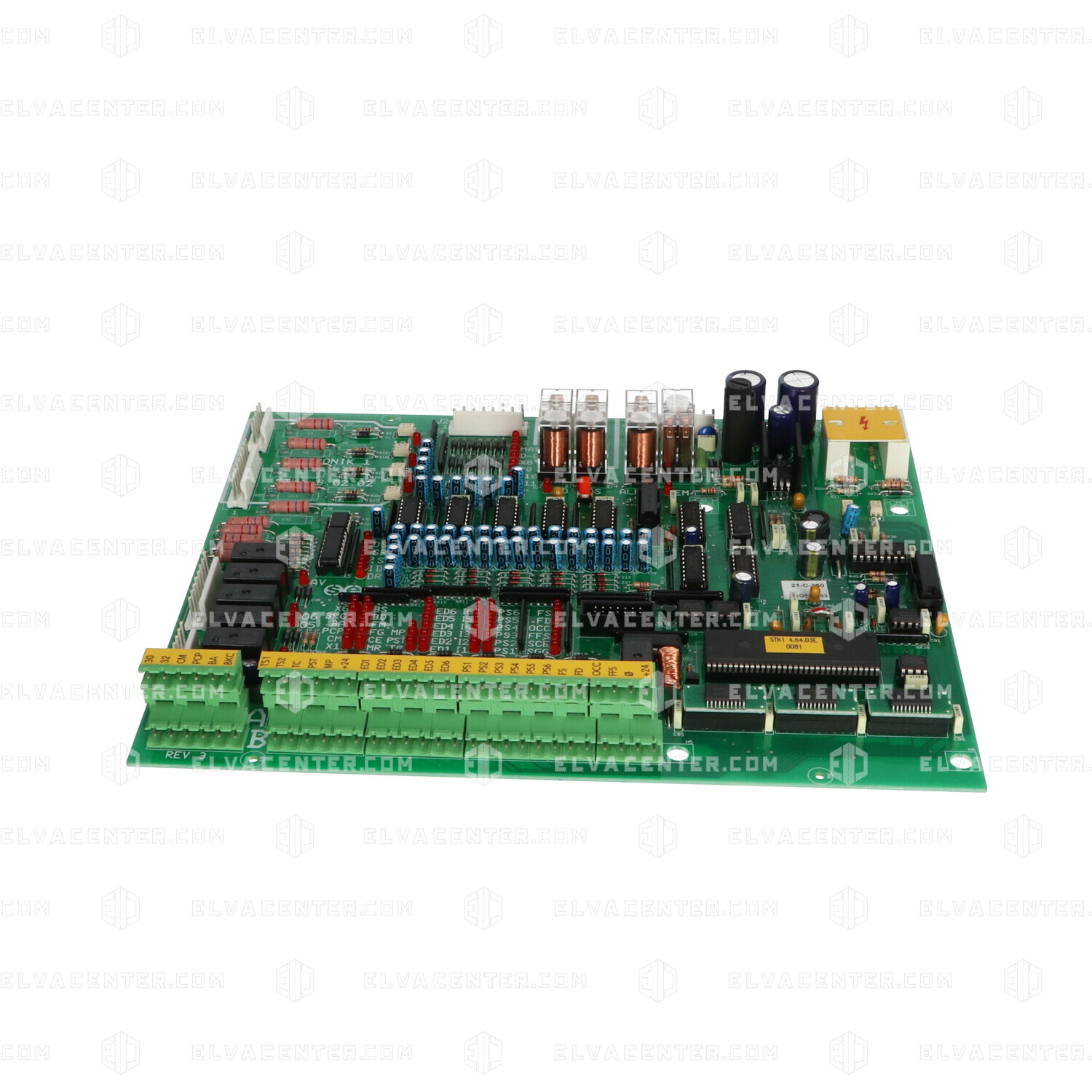 Sea Systems, STK1-B motherboard (base board Setronik1 SEA, STK1-B, with reset button & quarz.kristal