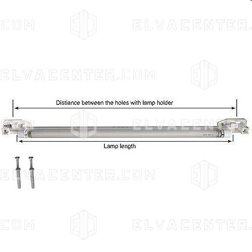 006520 - Shaft lighting: Slimlight 28W fluorescent lamp