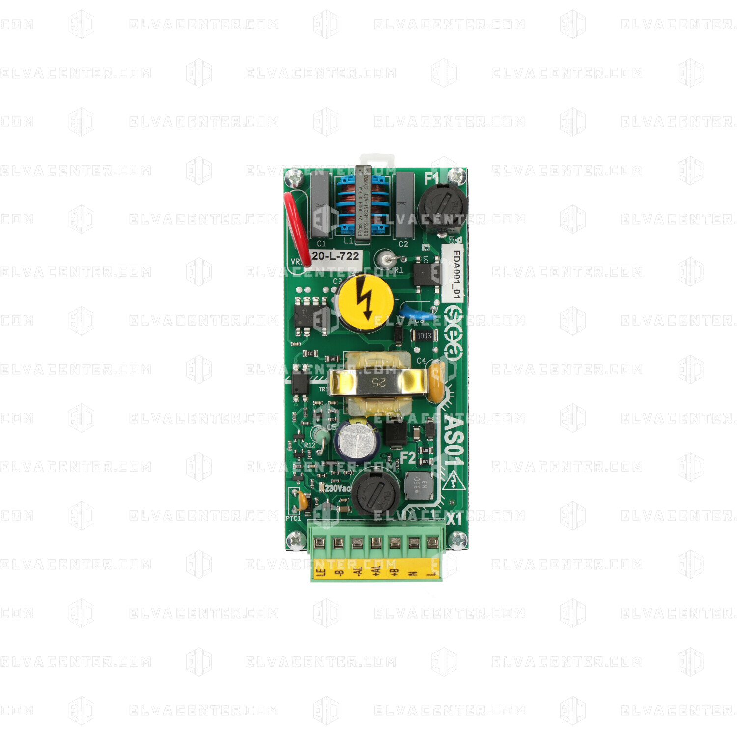 SEA, AS01 - alarm power supply / battery charger 12V - 1A (ex-B12A)