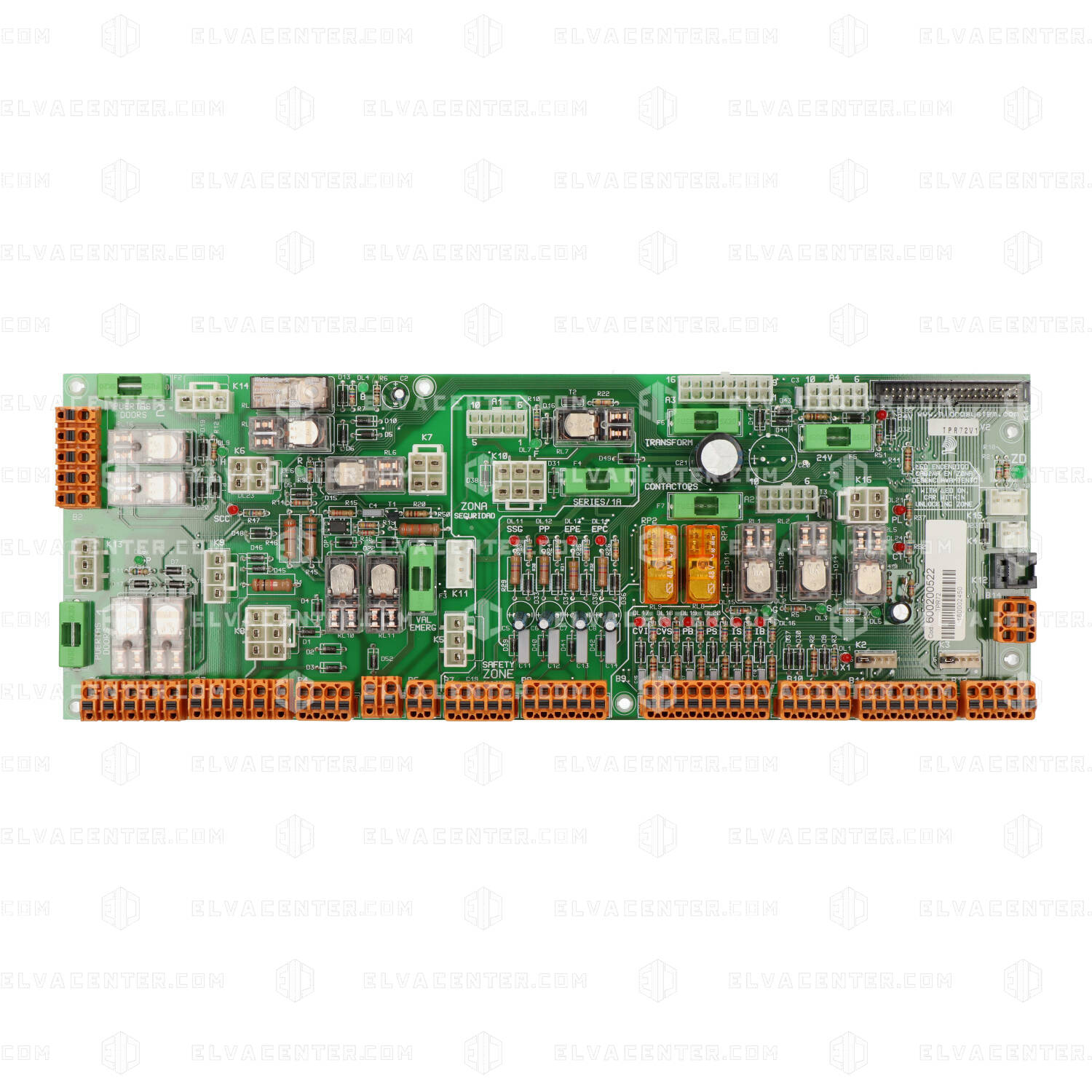 Carlos Silva, Leiterplatte TPR72 - Schnittstellenplatine HIDRA