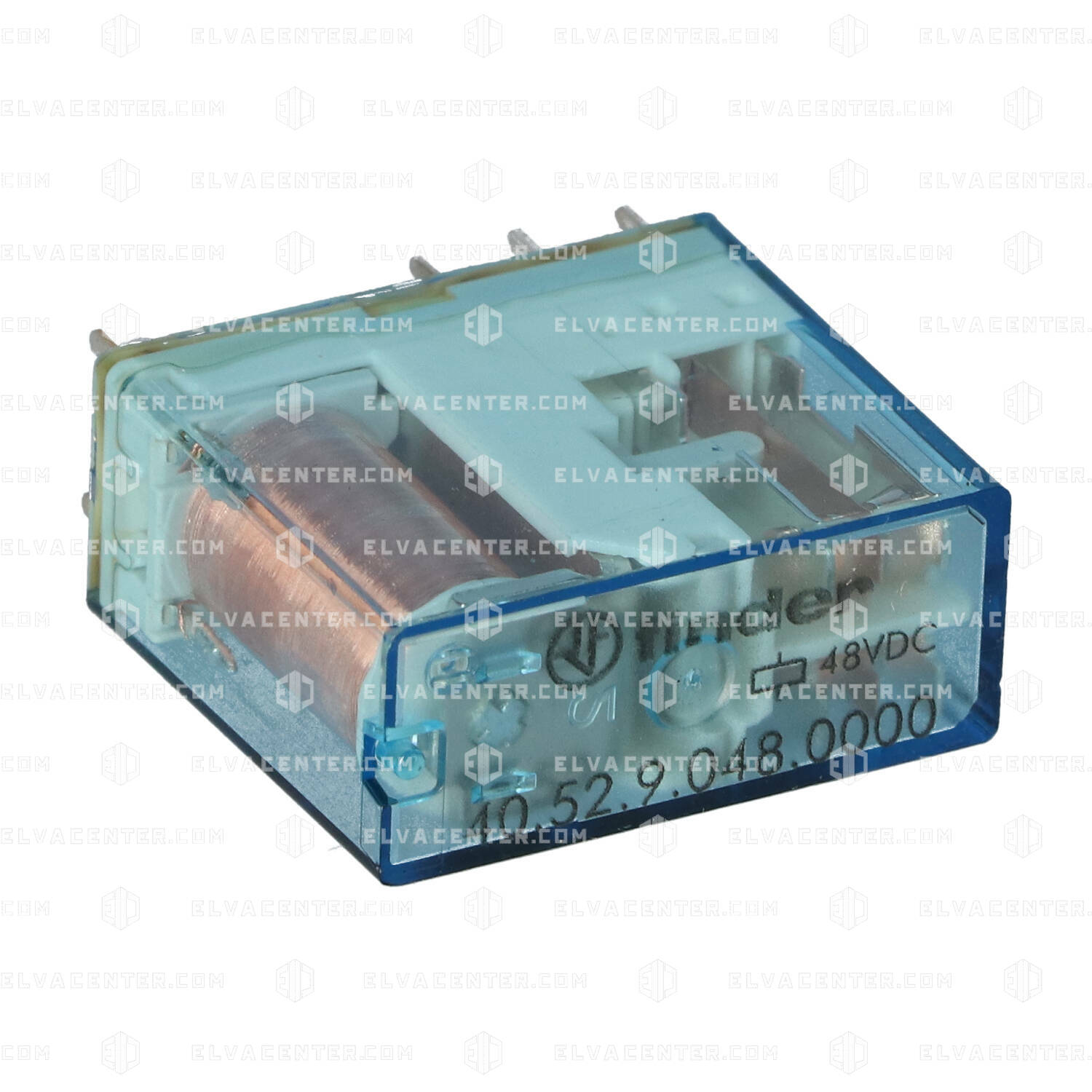 Finder MINI relais 24VDC PCB PLUG IN - 2 NO/NC - 8A - (SEA, minirelais G2R-2 24VDC)