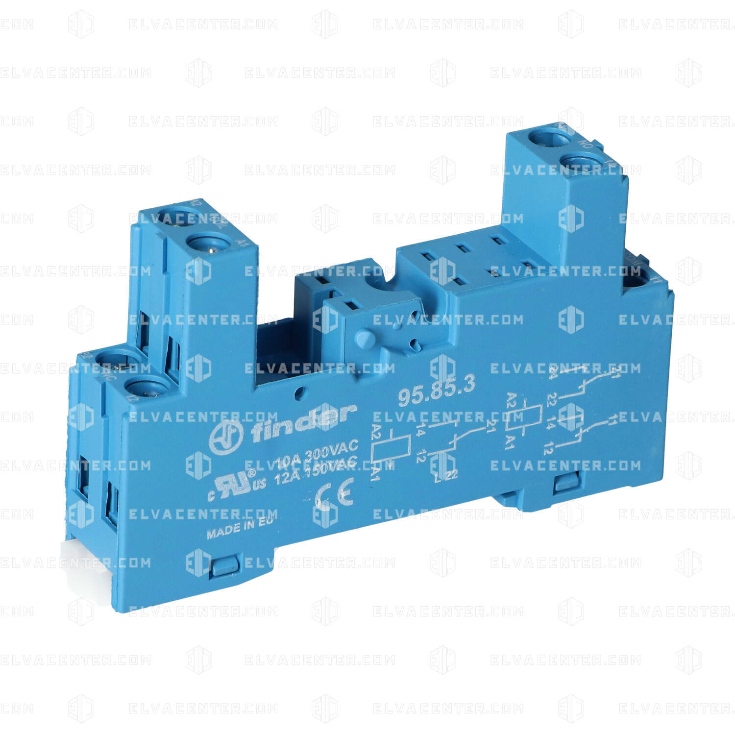 Finder, MINI - Screw terminal socket for mini relays