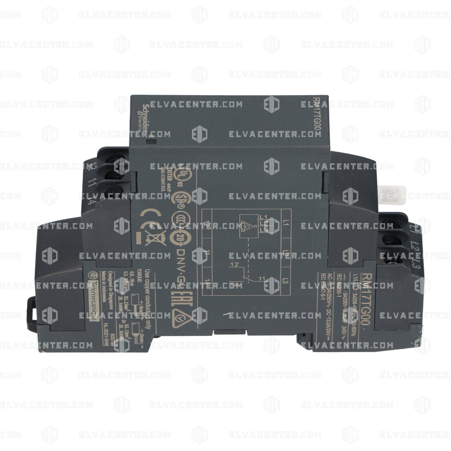 Telemecanique, PHASE CONTROL RELAY RM17-T - RANGE 183..528 V AC