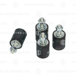 De Mulder, Trillingsdemper voor autotransfo - D.20xH.25 mm - M6x15 mm - max. 226 kg