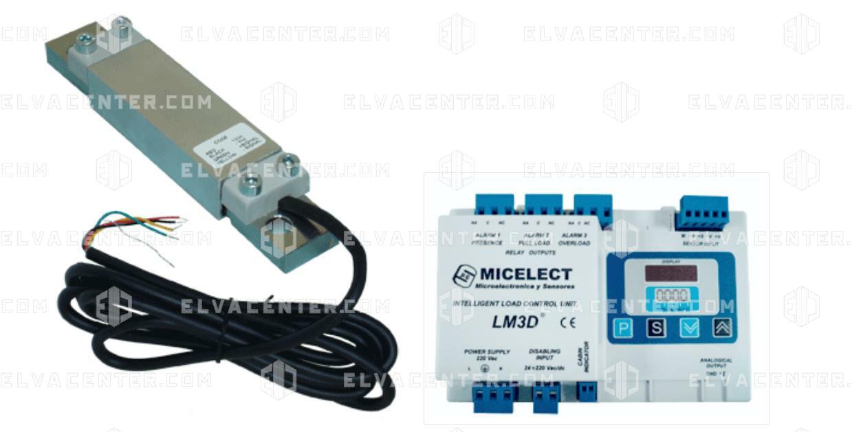 Micelect, lästig: LM3D-Controller für Wägezellen-3 Relaisausgänge + VG-Sensor (Car Support Frame)