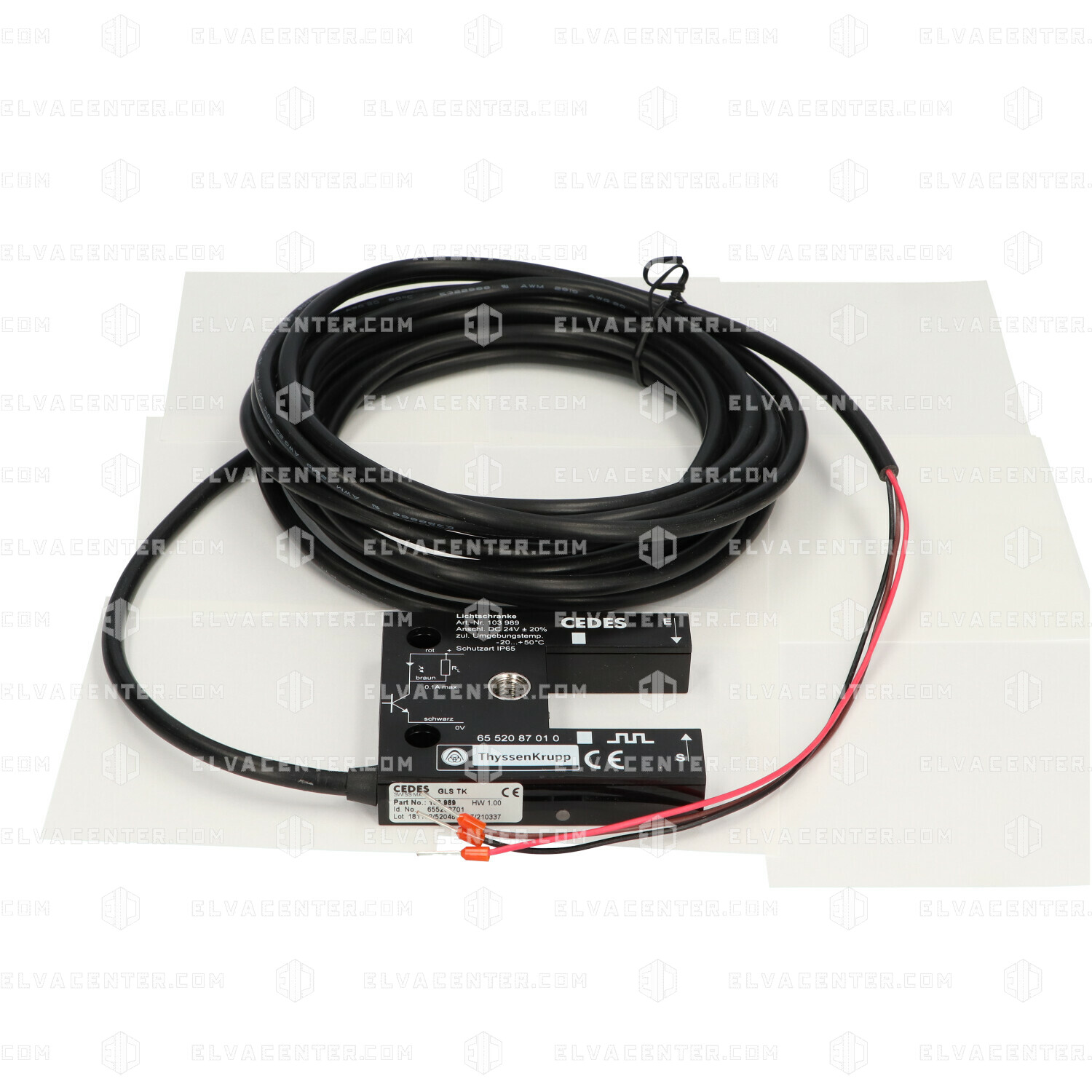 ThyssenKrupp, capteur - selection TCI TCM