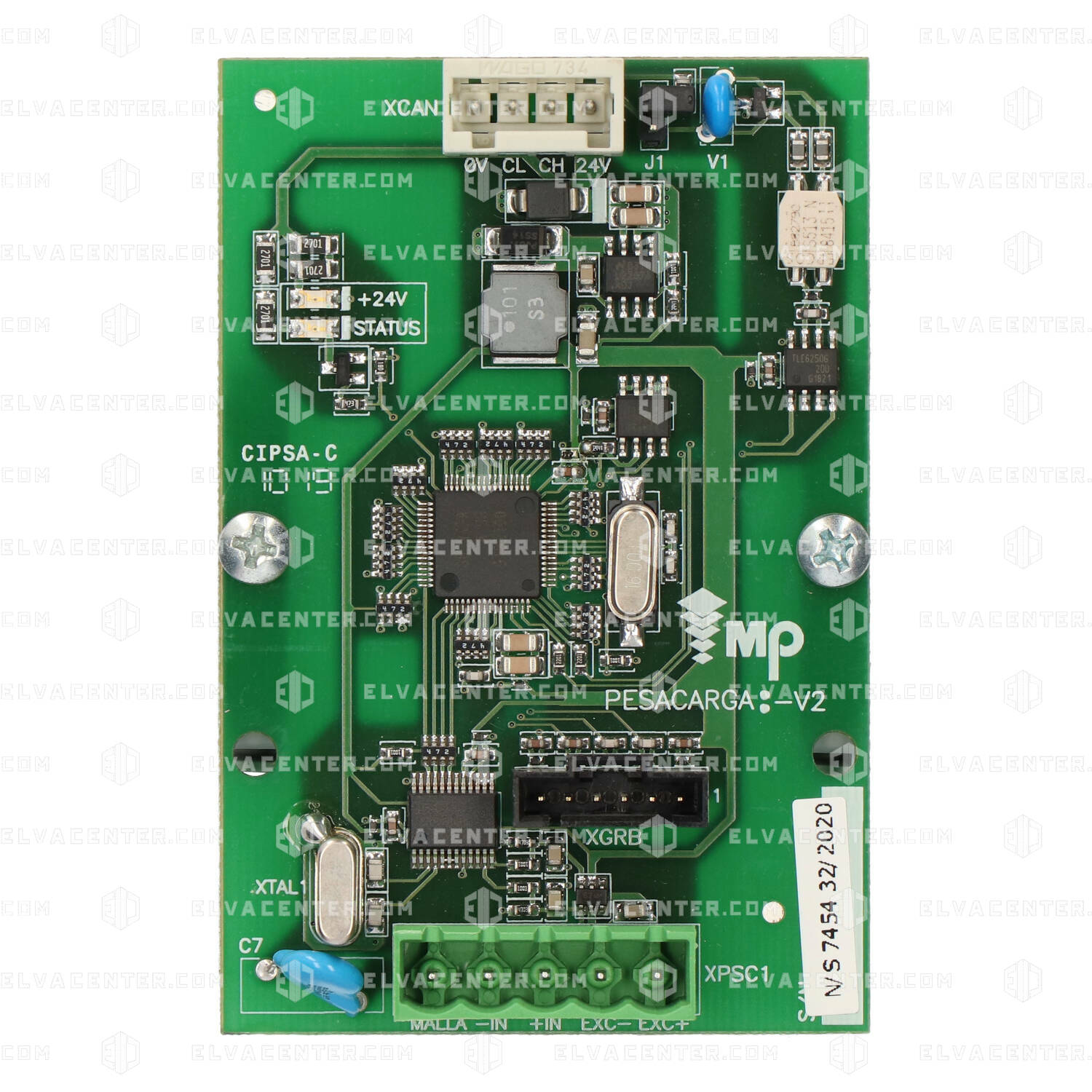 MP, PCB für USA - Fixpunkt-Gewichtsschaltergerät
