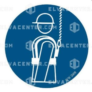 078393 - Aufkleber: Anschlagpunkt VPE 6