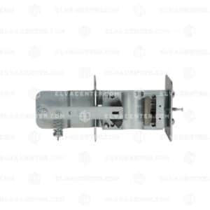 Safety gear (complete) for round guides - single action down - rod inside car support frame - PC14RO