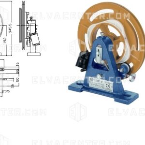 PFB, Snelheidsbegrenzer: R1 links D300 Vn 0,88-0,97 Vi 1.21 m/sec