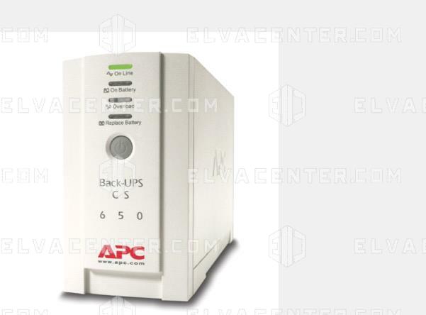 APC, Back-UPS 650VA, 230V, 4x IEC Outlets