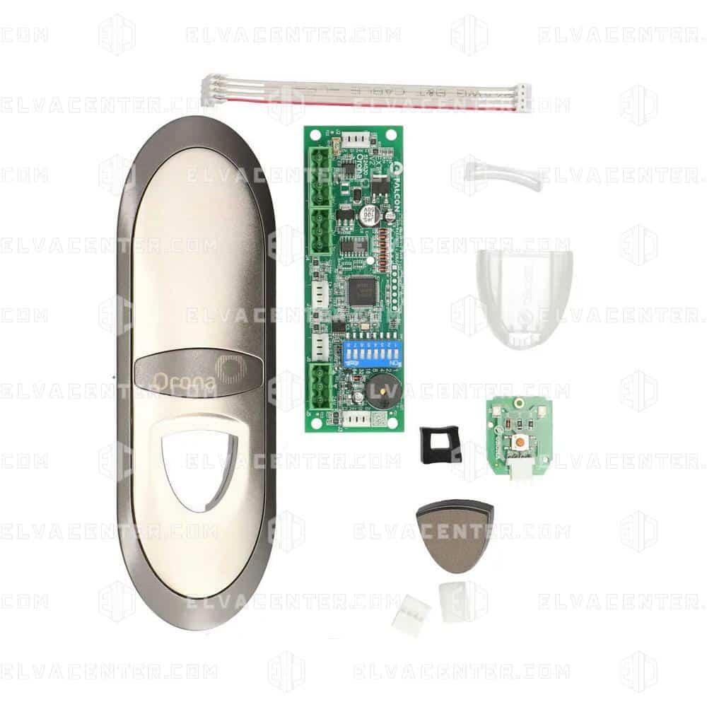 Orona, Druckknopf Bordes Arca I komplett