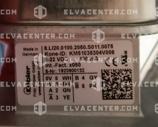 KONE, Encoder Kubler - 8-22VDC 100mA