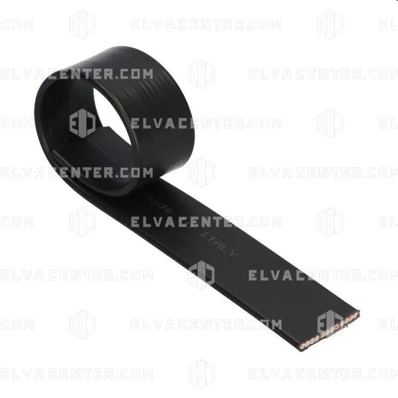 Flat Cable 12 x 0.75mm² type H05VVH6-F - 50 Meter