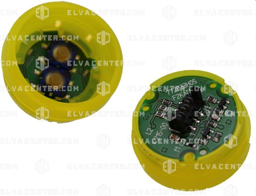 KONE, Drukknop  KSS - Alarm - Verhoogd Geel - KM804343G18