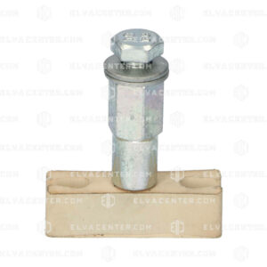 Fermateur, cale de porte complète 40/10-50 mm