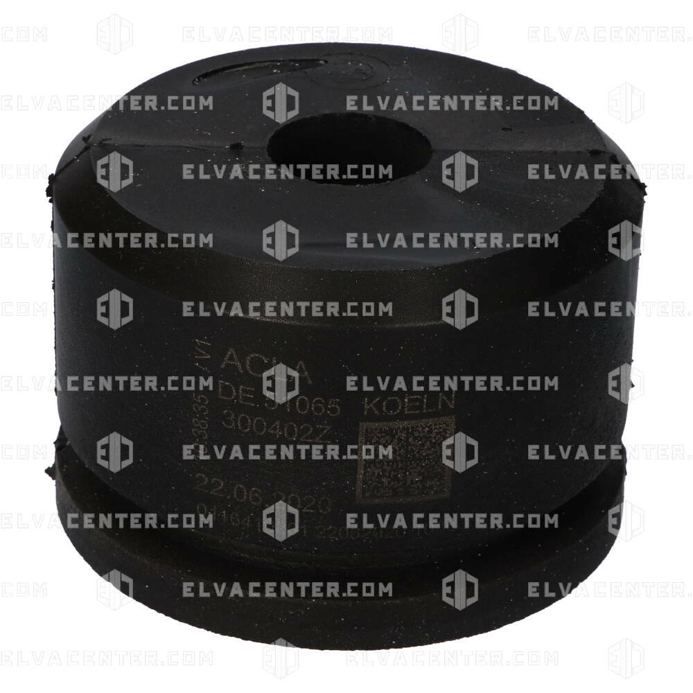 ACLA, buffer type A (Let op Z buffer - geen CE) (ronde voetplaat) 125x80mm 1,0m/s