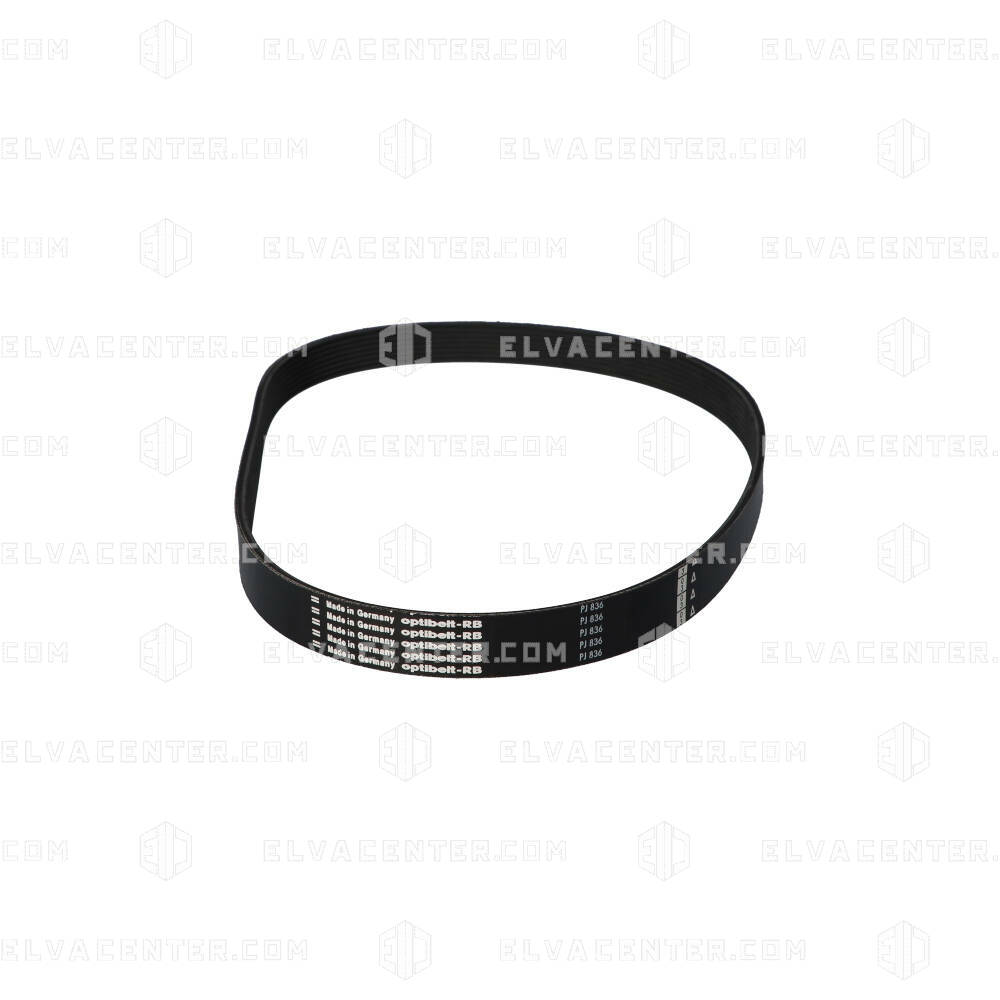 Poly-V ribbed belt PJ - 7 ribs - L=838 (for e.g. VARIDOR 30) - Shop ...