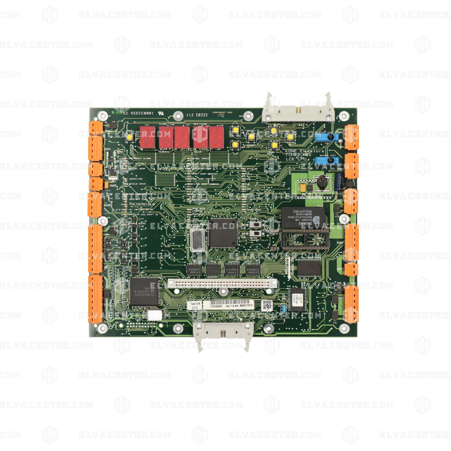 KONE, PCB LCECPU MONOSPACE REV 2.5