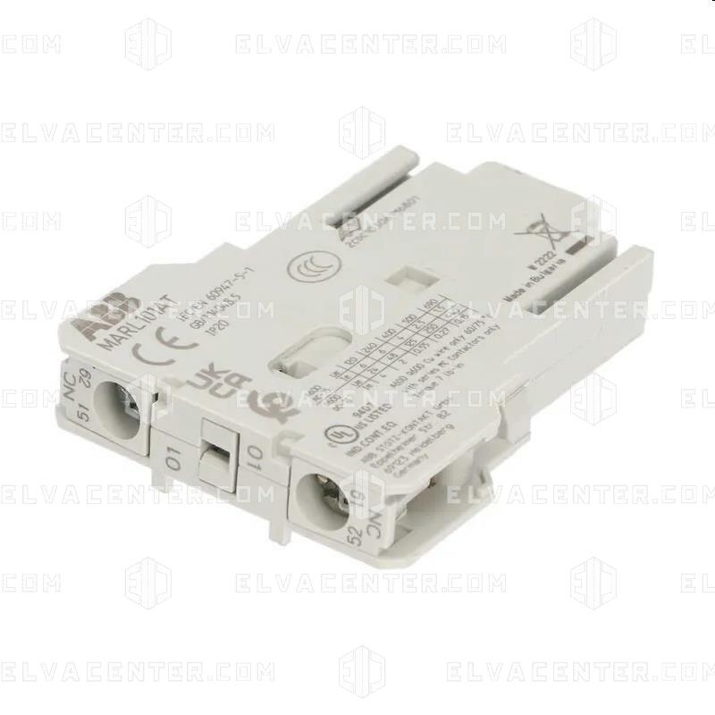ABB, HULPCONTACTBLOK MARL 1NG 10A Z