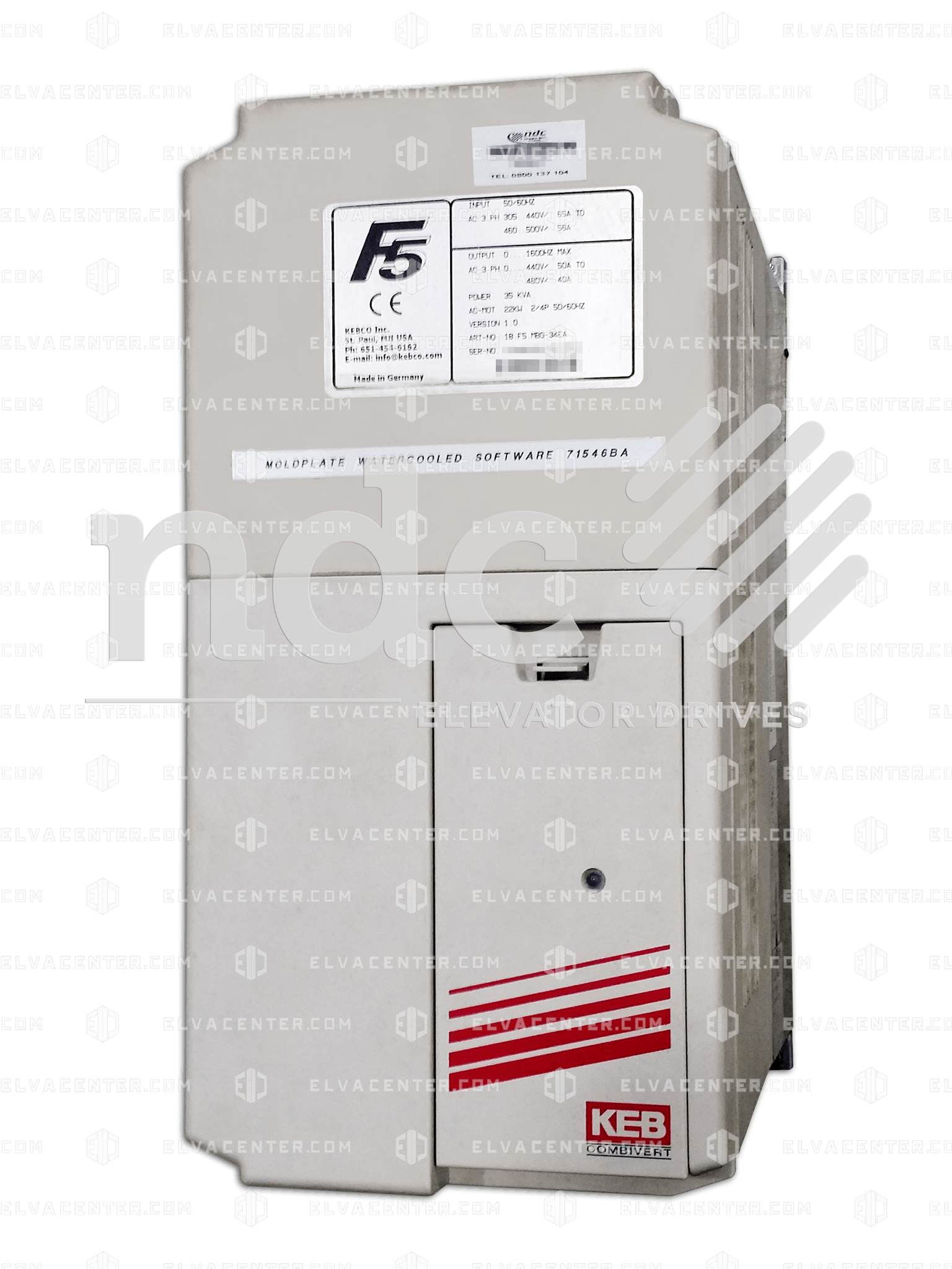 KEB, Repair - variateur de fréquence F5 - 12F5A1D-Y0QA