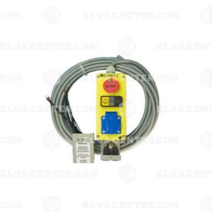 018165 - Pit control box Stop-PPC,Li,Al-1NC, socket F+B,SKK,28m