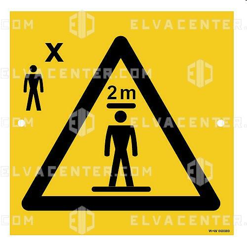 050385 - Sign Protect space upright 2P PU10 - Shop Elvacenter