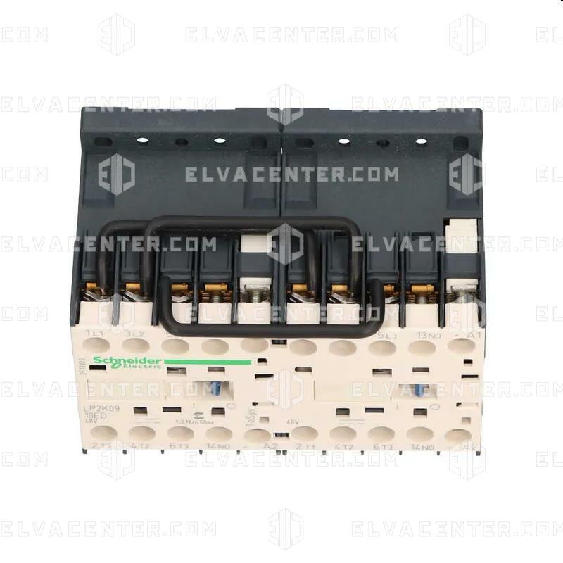 Schneider, Electric Auxiliary Contact - 4NO, 4 Contact, Front Mount, 10 A