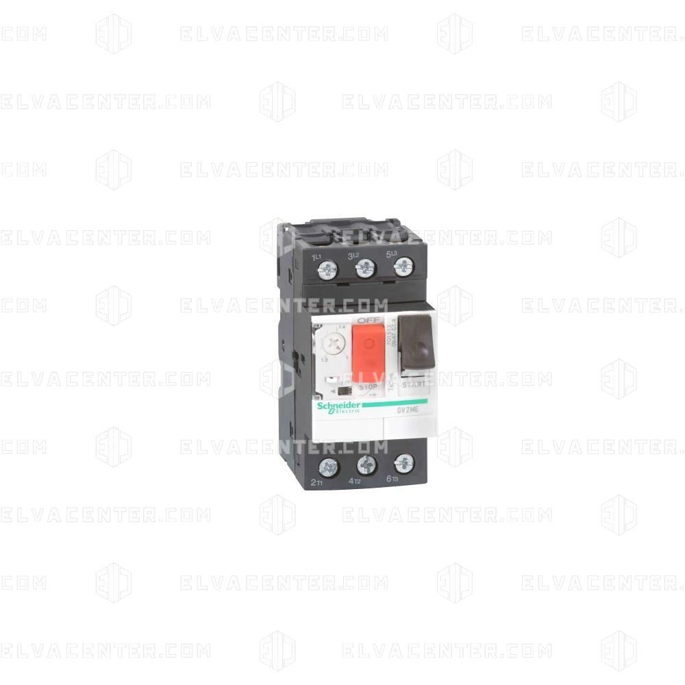 SCHNEIDER, THERMISCH MOTORBEVEILIGINGSSCHAKELAAR 6..10A / 3-4KW 400/415V 3F AC-3