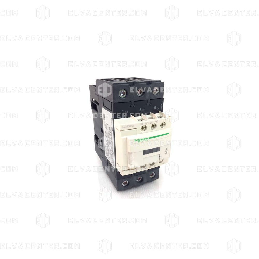 Schneider, Contactor  3P - 65A - 230VAC 1NO+1NG 30KW 380/400V