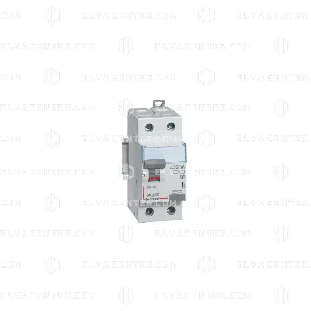 Legrand, Differentieelschakelaar - 30 mA - 2P - C 6 A