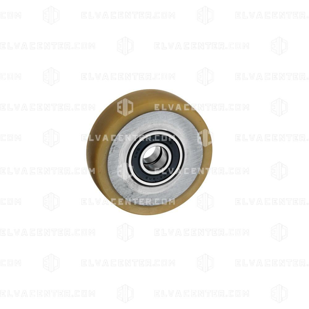 Guide roller, D120 x 40 - as 25 mm - 2  ball bearings